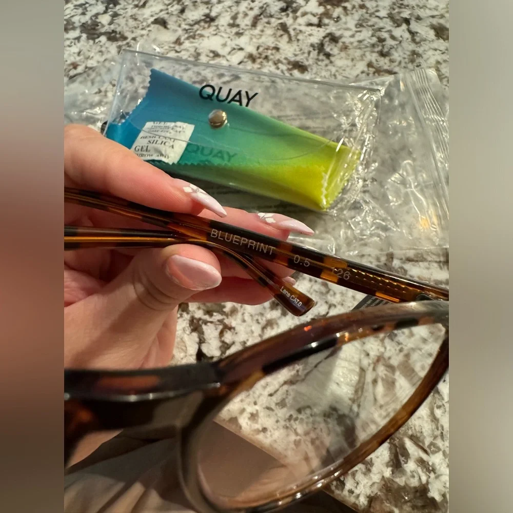 Quay Blueprint +.50 Blue Blocking Glasses